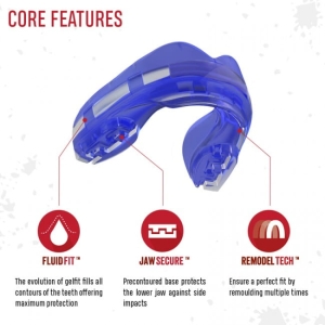 Ochraniacz na Zęby SafeJawz do Aparatu Ortodontycznego Ice