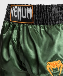 Spodenki VENUM Classic Muay Thai Zielono/Czarno/ Złote