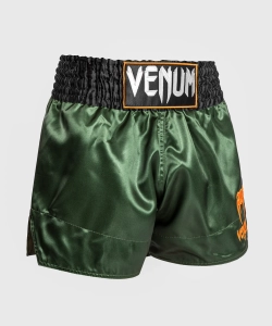 Spodenki VENUM Classic Muay Thai Zielono/Czarno/ Złote