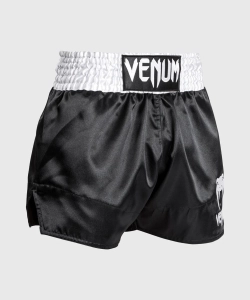 Spodenki VENUM Classic Muay Thai Czarno/Białe