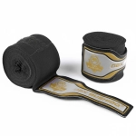 DBX Bushido owijki 4m Bandaże Bokserskie Czarno/Złote