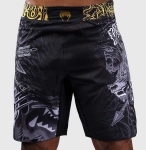 Spodenki VENUM Wolf Atak MMA Fightshorts - Black/Grey