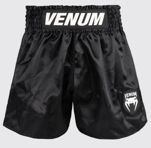 Spodenki VENUM Classic Evo Muay Thai Shorts - Black/White