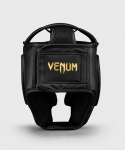 Kask Bokserski VENUM Contender 1.5 Czarno/Złoty