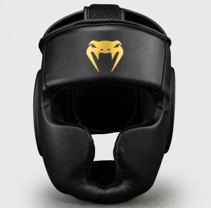 Kask Bokserski VENUM Contender 1.5 Czarno/Złoty